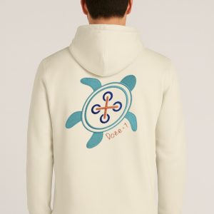 Nature cream hoodie