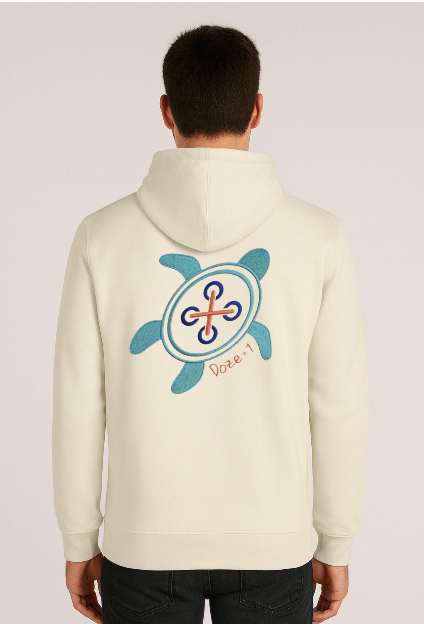 Nature cream hoodie - Imagen 3