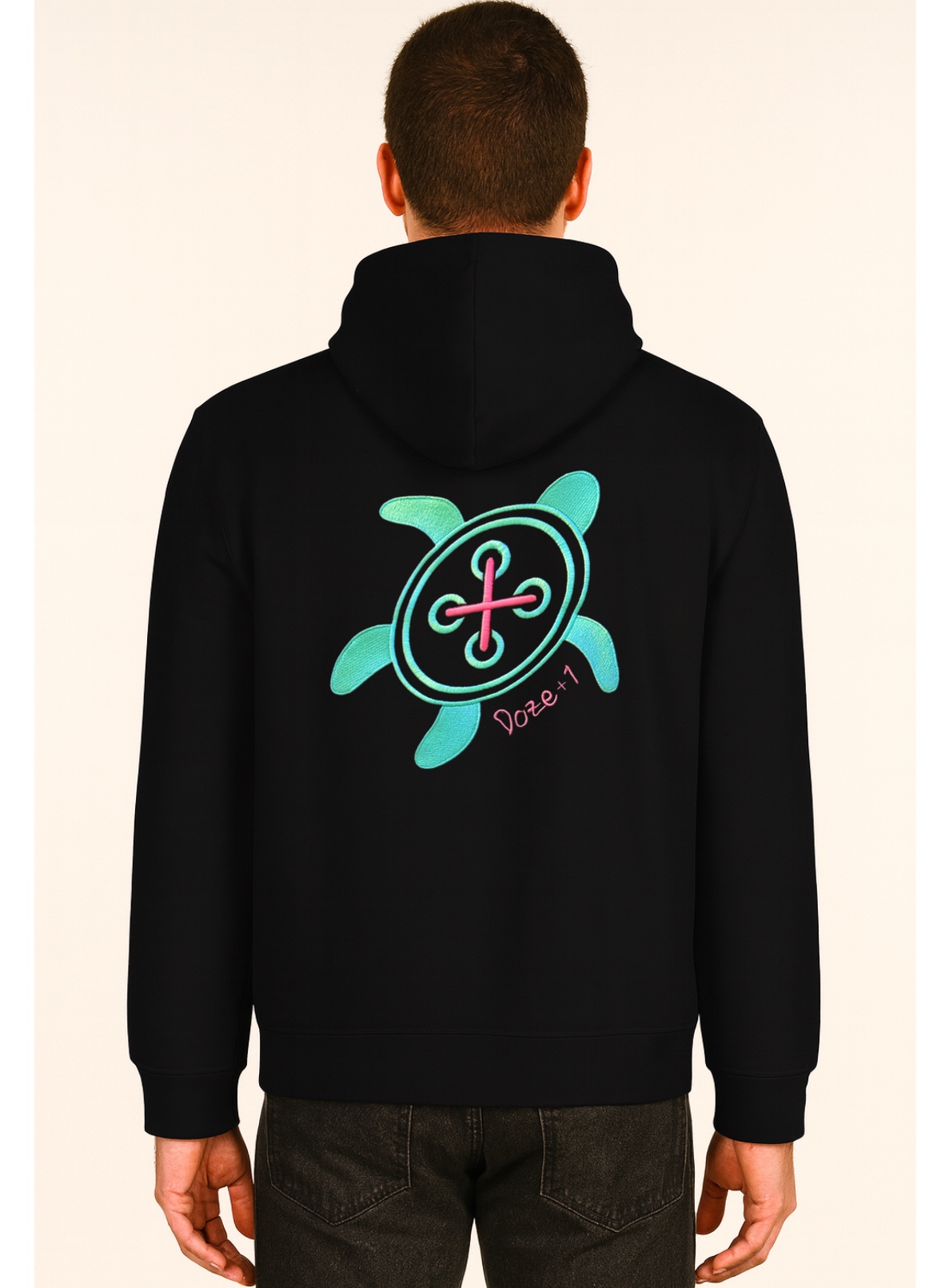 Nature Black Hoodie - Imagen 5