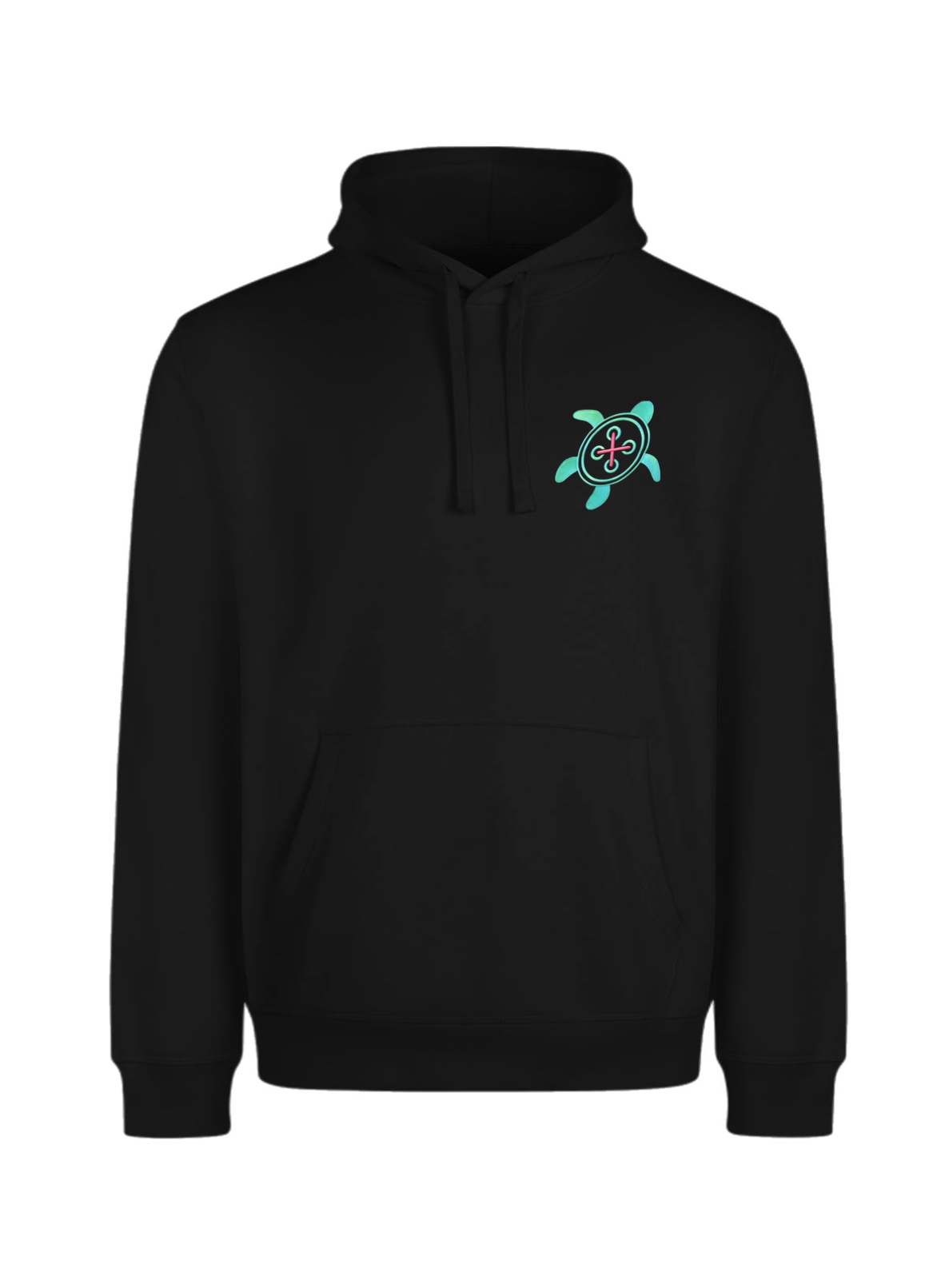 Nature Black Hoodie - Imagen 2